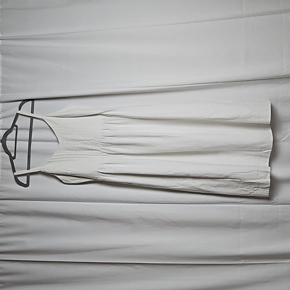 Old Navy Whire Linen Sundress (L)